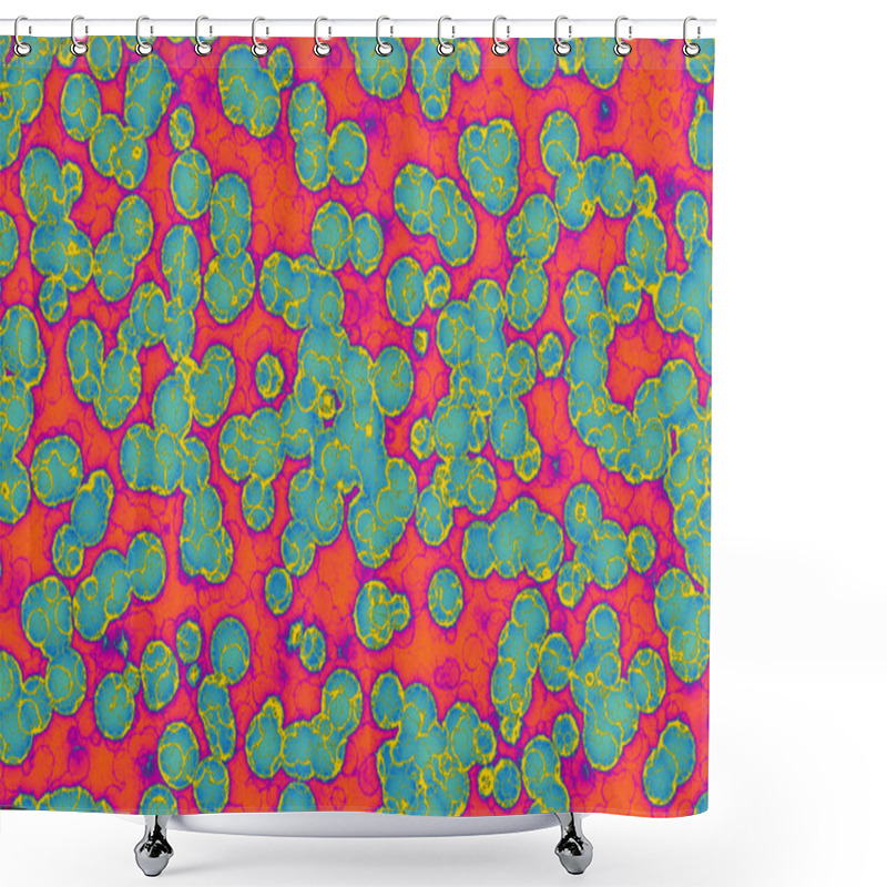 Personality  Fake Microorganisms. Microbiology. Bacteria, Cells, Viruses, Germs, Microorganisms. Shower Curtains