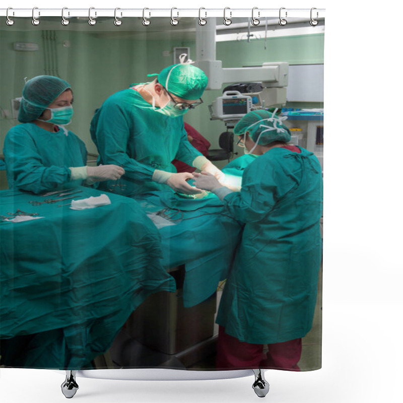 Personality  Surgery Operation Shower Curtains