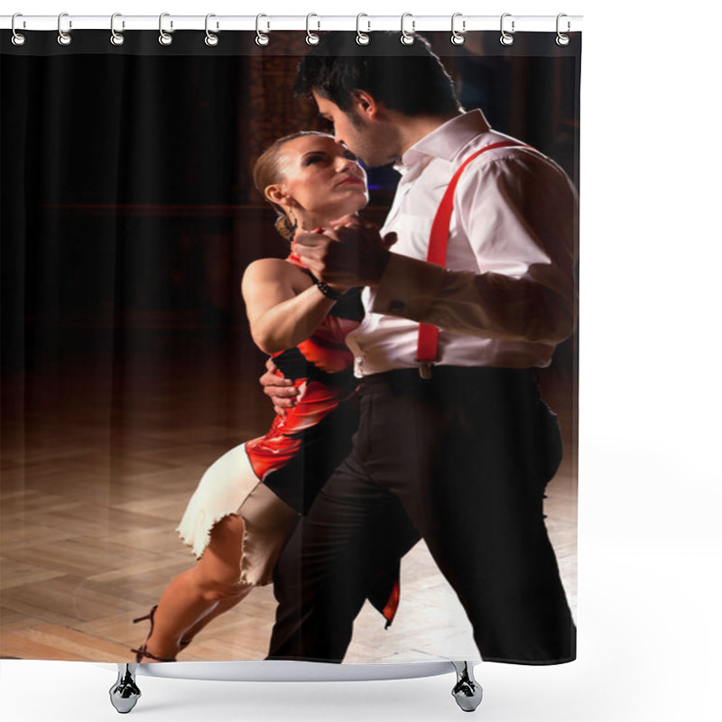 Personality  Let's Tango! Shower Curtains