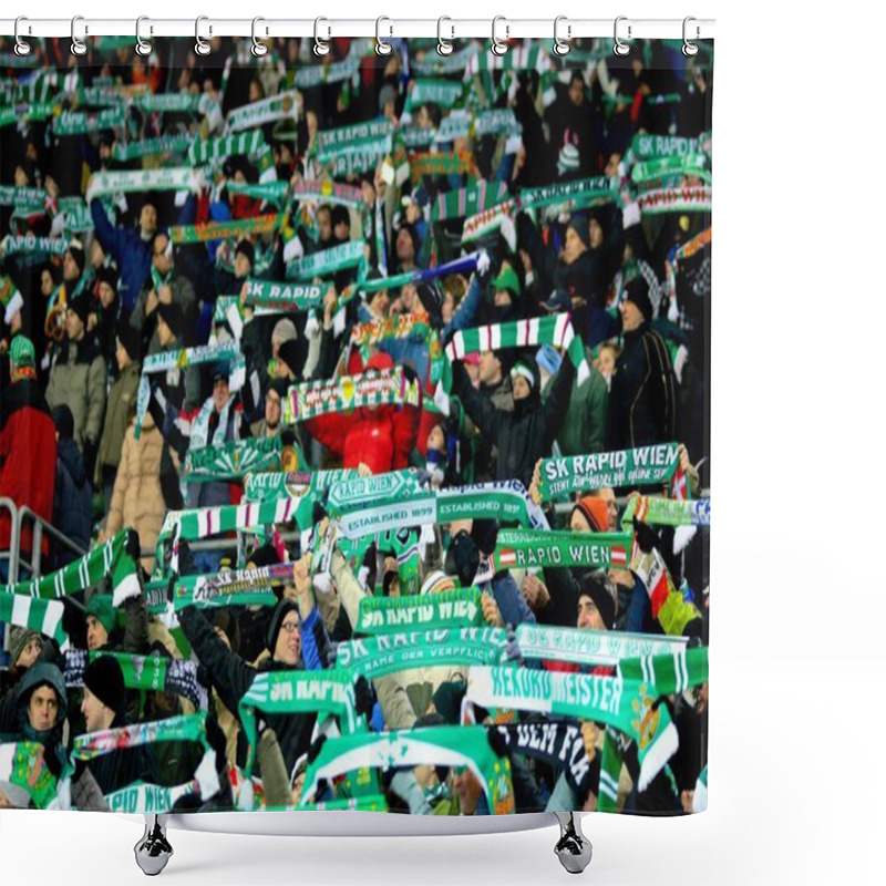 Personality  SK Rapid Vs. Celtic Glasgow F.C. Shower Curtains