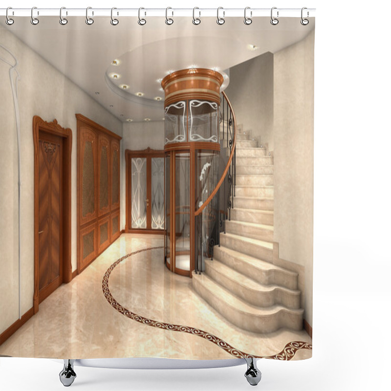 Personality  Entrance Hall Shower Curtains