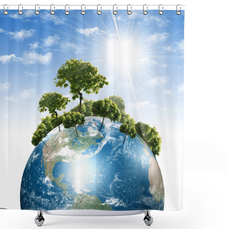 Personality  Our Own Earth Shower Curtains