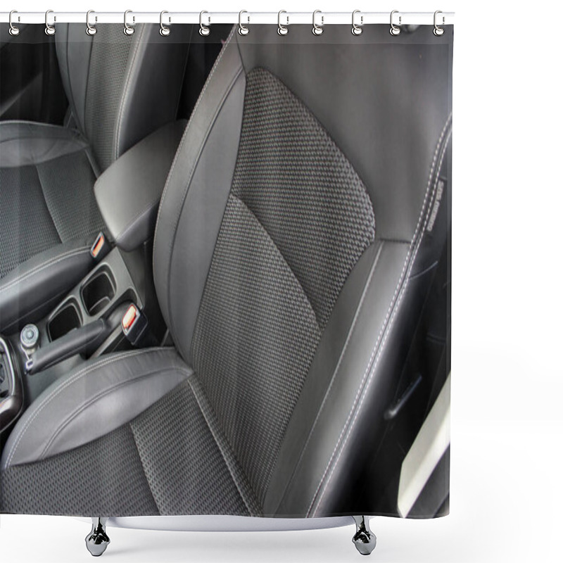 Personality  Eco-Leather And Fiber Design Elements Of Car Seats Upholstery  Shower Curtains