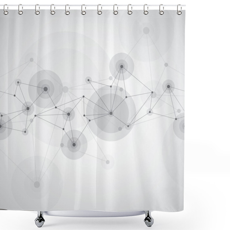 Personality  Abstract Background Shower Curtains