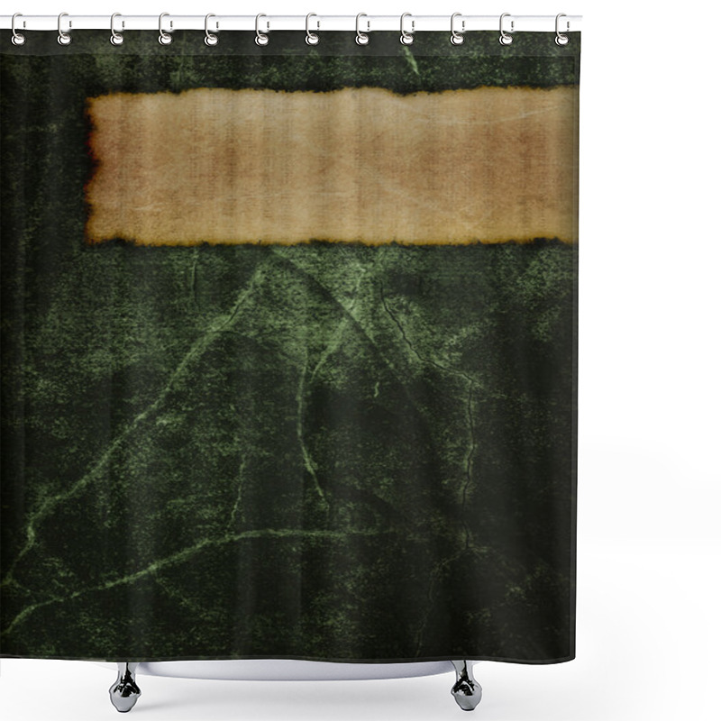 Personality  Mysterious Book Cover - Green Shower Curtains