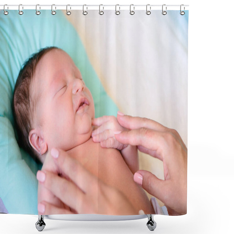 Personality  After Childbirth Newborn Baby Shower Curtains