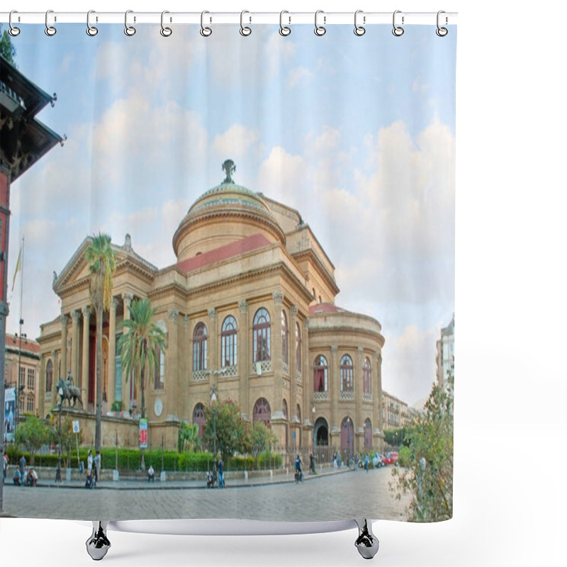 Personality  The Massimo Theater In Palermo Shower Curtains