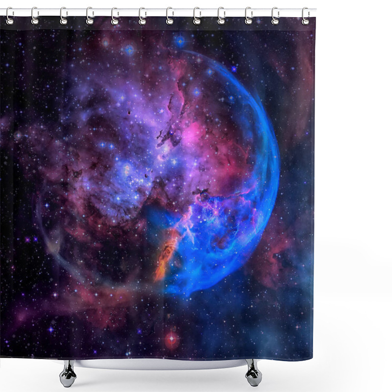 Personality  The Eagle Nebula. Elements Of This Image Furnished By NASA. Shower Curtains