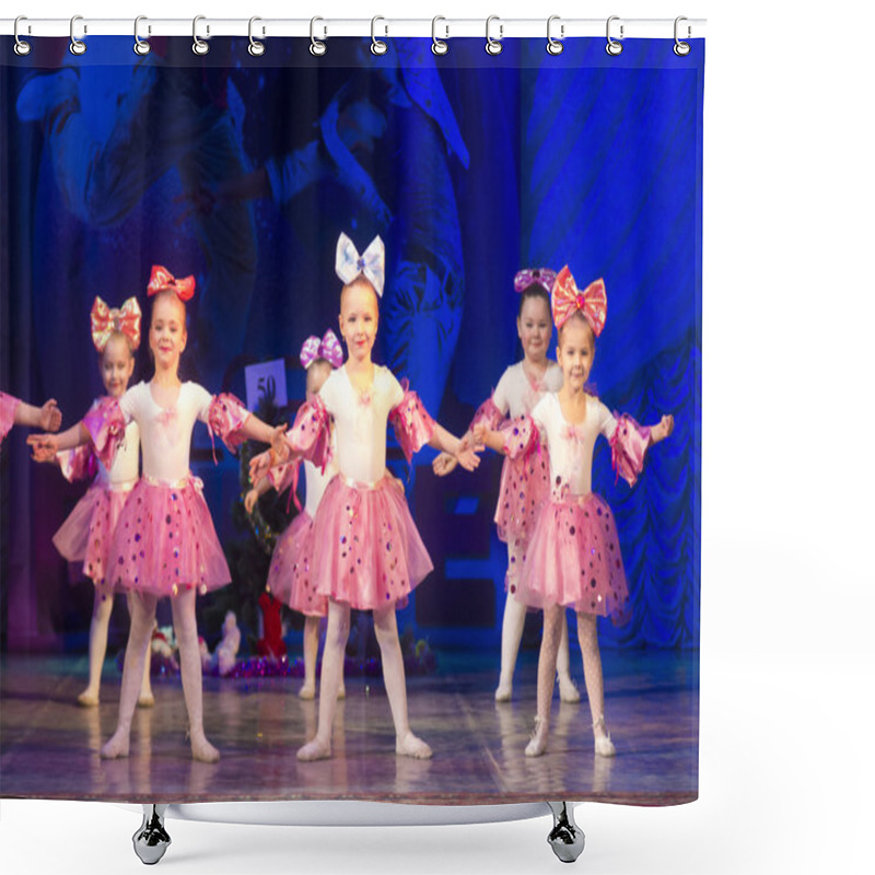 Personality  Competitions In Choreography In Minsk, Belarus Shower Curtains