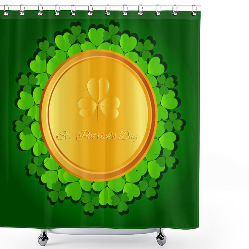 Personality  St Patricks Day Background. Shower Curtains