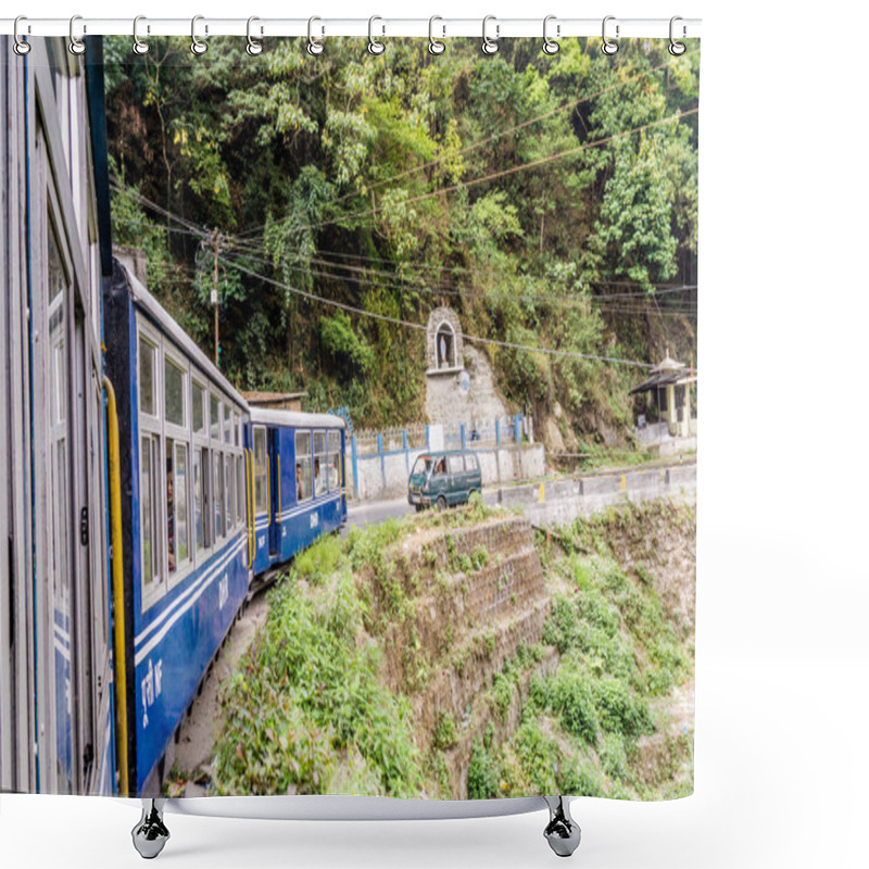 Personality  Taking The Toy Train Into Darjeelng Shower Curtains