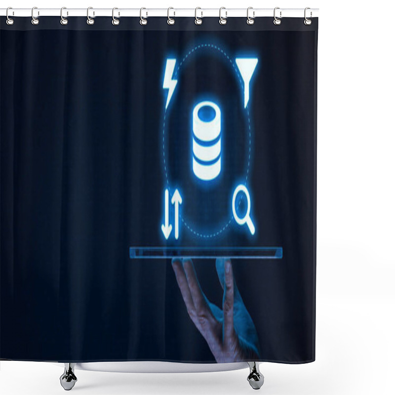 Personality  Ideal For Developers Working With Data-intensive Applications, DataCollection Empowers You To Create Responsive And Efficient Solutions For Managing Large Datasets Shower Curtains