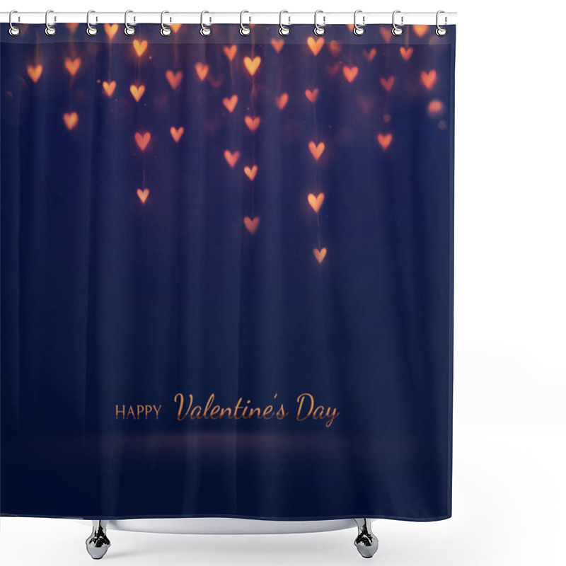 Personality  Happy Valentines Day Shower Curtains