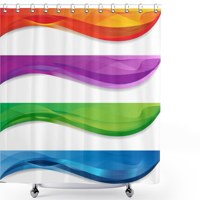 Personality  Web Banners Shower Curtains