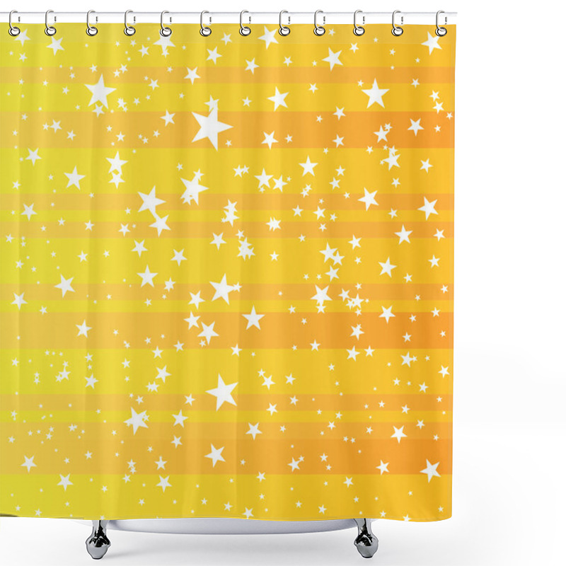 Personality  Stars Background Vector Shower Curtains