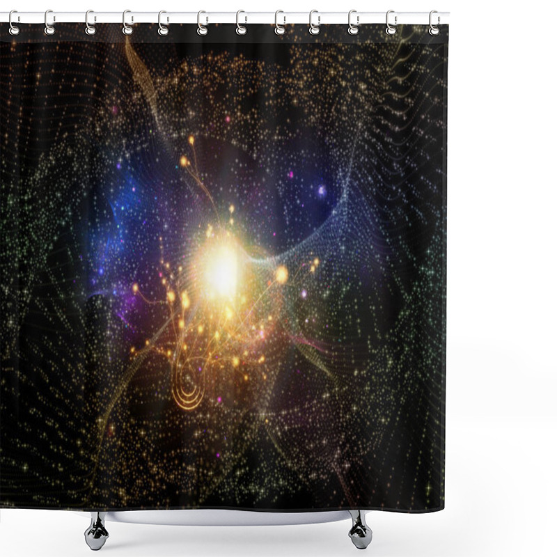 Personality  Network Growth Shower Curtains