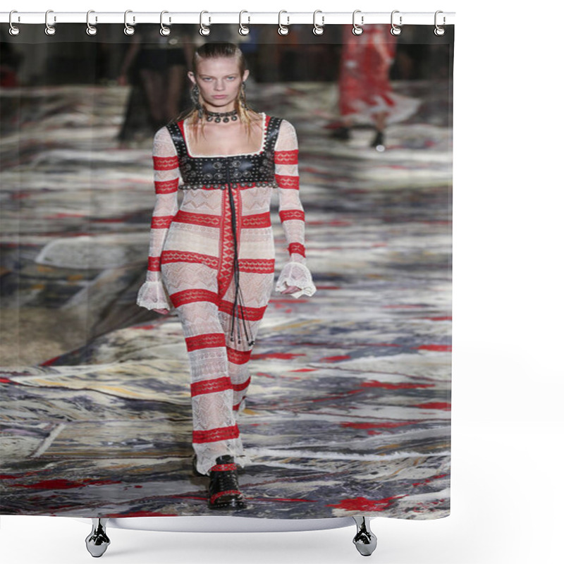 Personality  Alexander McQueen Designed By Sarah Burton Show Shower Curtains