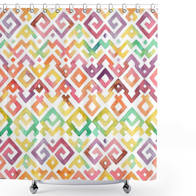 Personality  Ethnic Ornament Shower Curtains