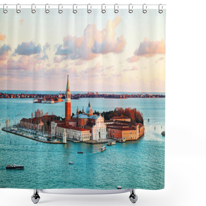 Personality  Aerial View Of Venice, Italy Shower Curtains