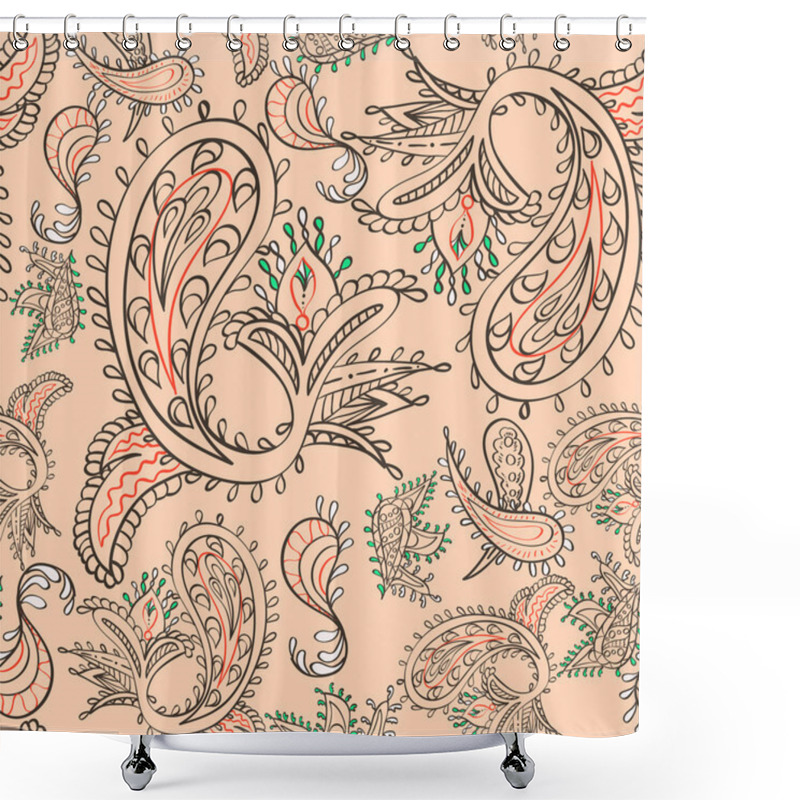 Personality  Paisley Pattern Shower Curtains