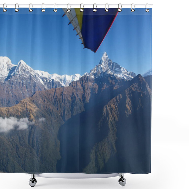 Personality  Annapurna, Himalaya Shower Curtains