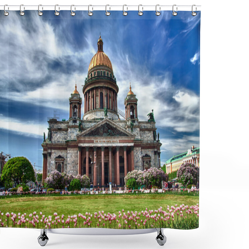 Personality  Saint Isaac Cathedral In St Petersburg, Russia Shower Curtains