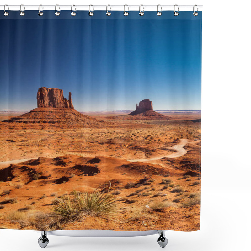 Personality  Scenic View Of Monument Valley, USA Shower Curtains