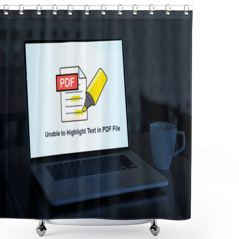 Personality  PDF Files Are Already One Of The Most Important Document Files For All Users, Businesses, And Academics Shower Curtains