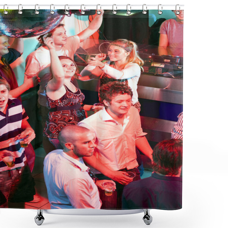 Personality  Dance Floor Shower Curtains