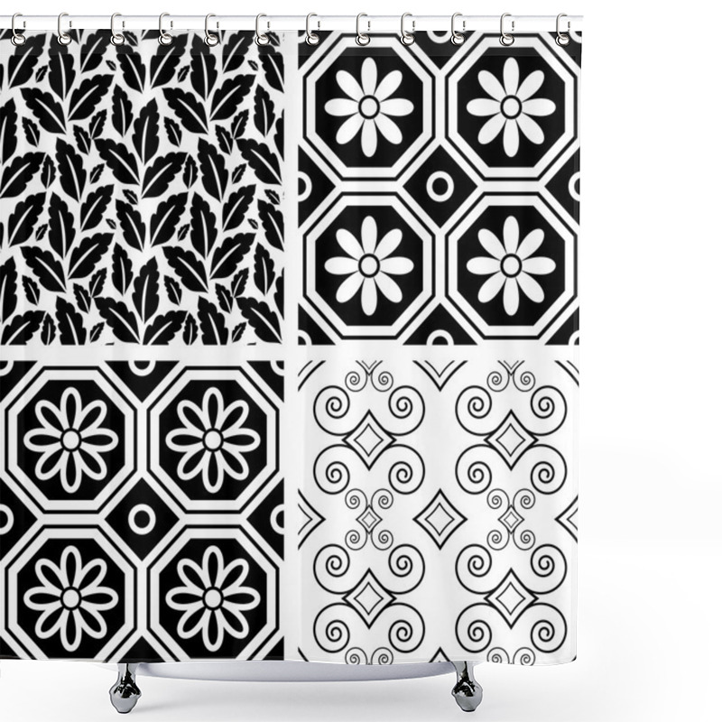 Personality  Patterns Set Shower Curtains