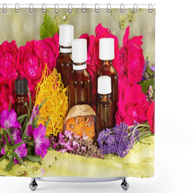 Personality  Essential Oil Shower Curtains