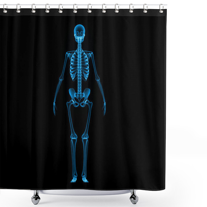 Personality  Skeleton Full Shower Curtains