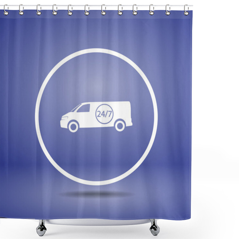 Personality  Fast Delivery With Van Shower Curtains