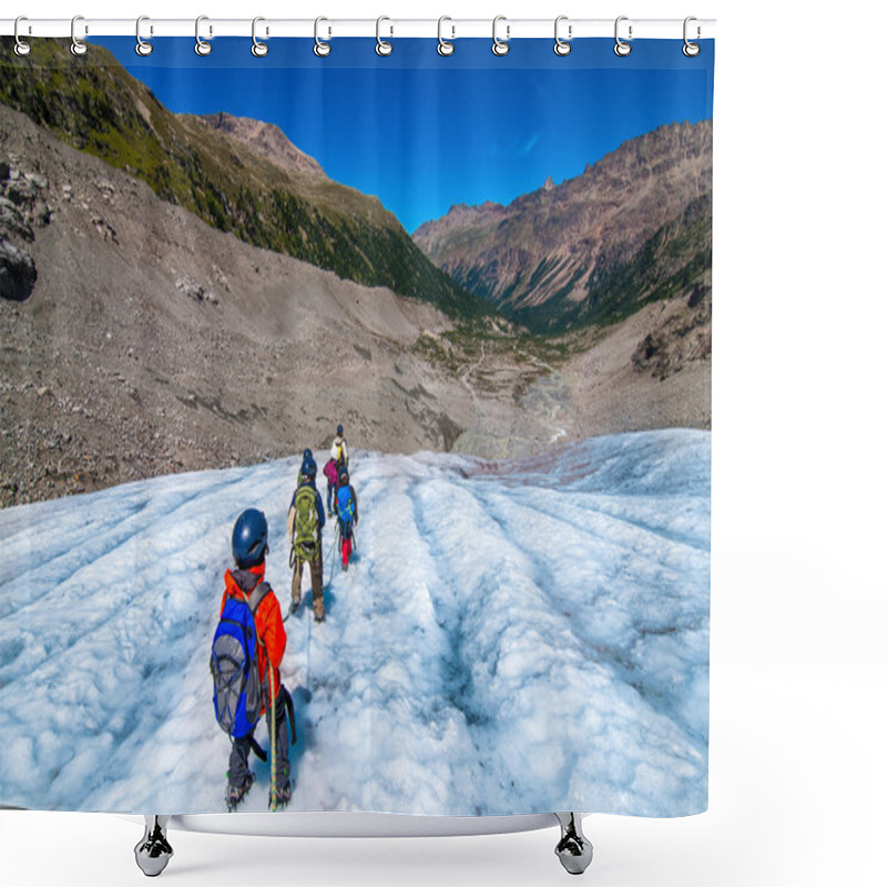 Personality  Mountaineering School For Children Shower Curtains