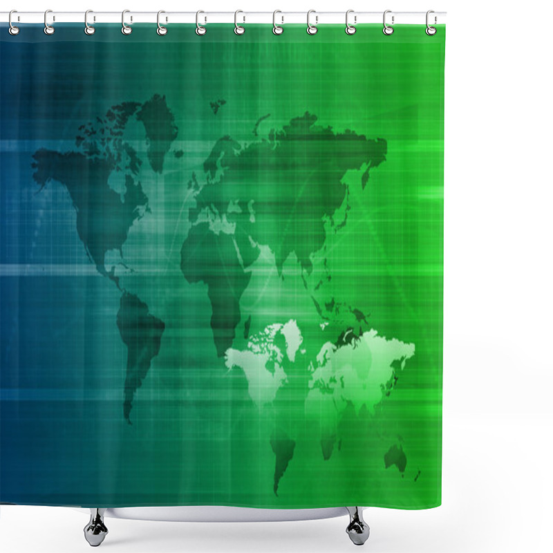 Personality  Telecommunications Network Shower Curtains