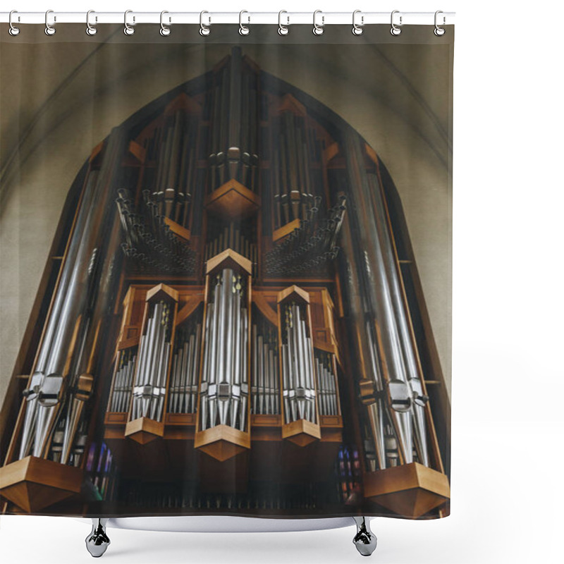 Personality  Organ Pipes Shower Curtains