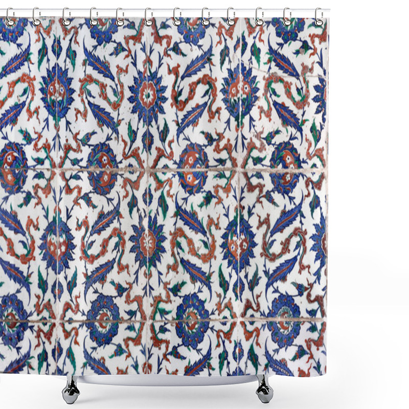 Personality  Doors With Mother-of-pearl Inlayn Shower Curtains