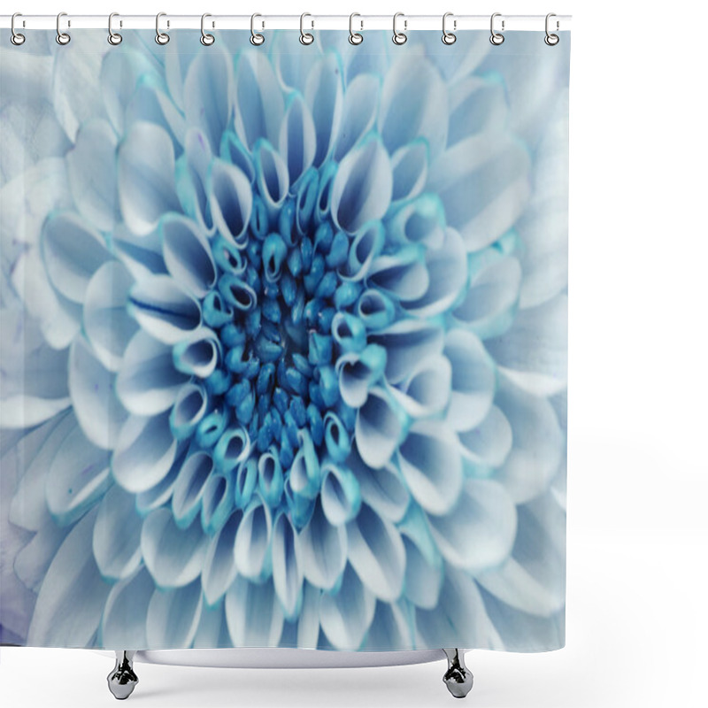 Personality  Background Of  Chrysanthemum Flower Shower Curtains