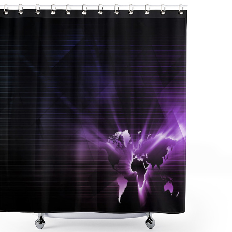 Personality  Medical Science Technology Shower Curtains