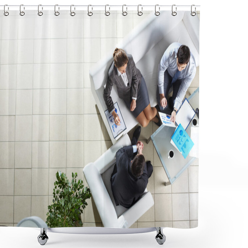 Personality  Teamwork Shower Curtains