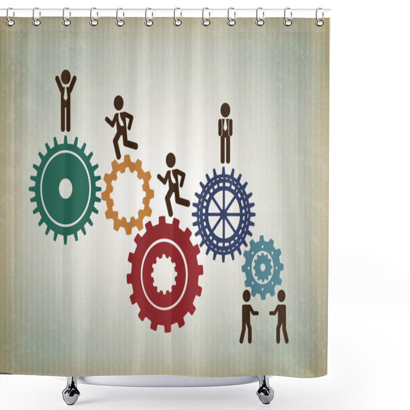 Personality  Human Resources Shower Curtains