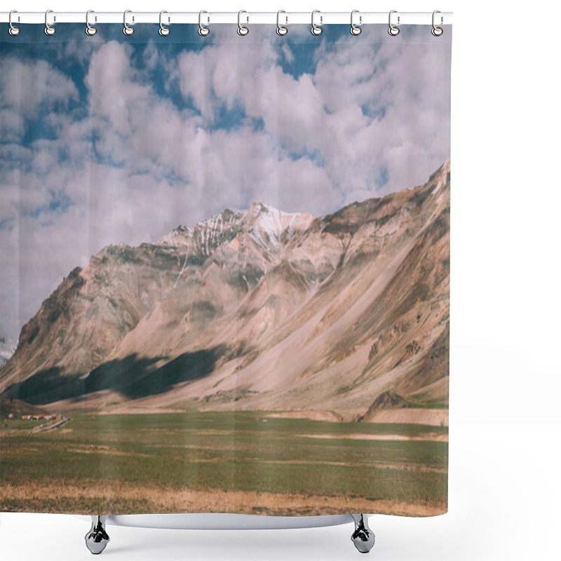 Personality  Beautiful Scenic Mountain Landscape In Indian Himalayas  Shower Curtains