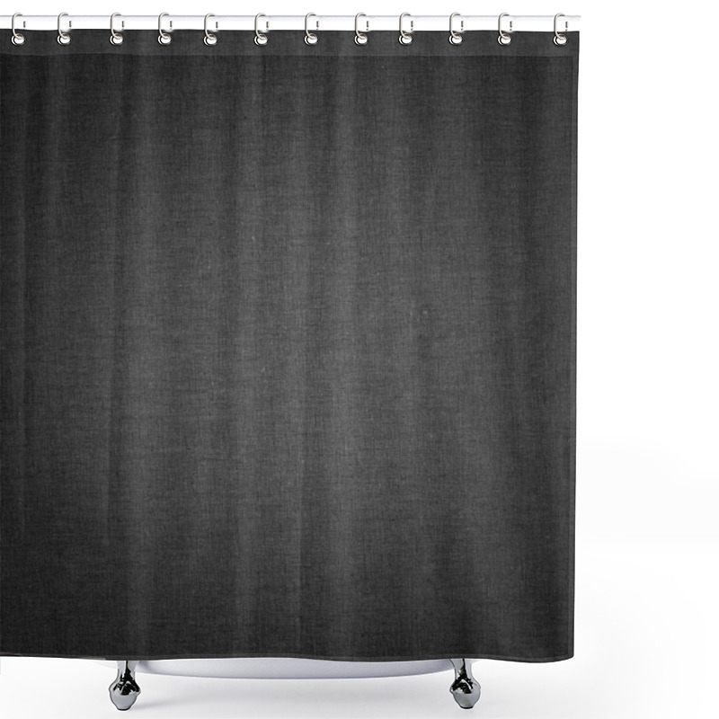 Personality  Dark Linen Texture Shower Curtains