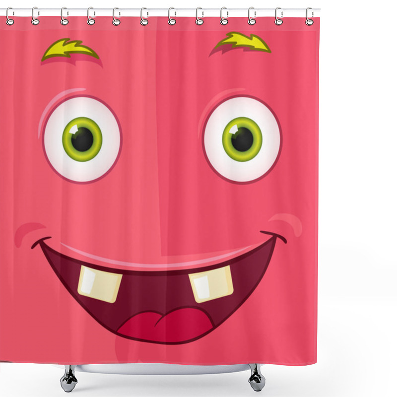 Personality  Monster Avatar Shower Curtains