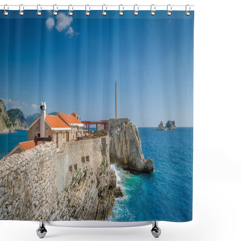 Personality  Petrovac Medieval Fortress Shower Curtains