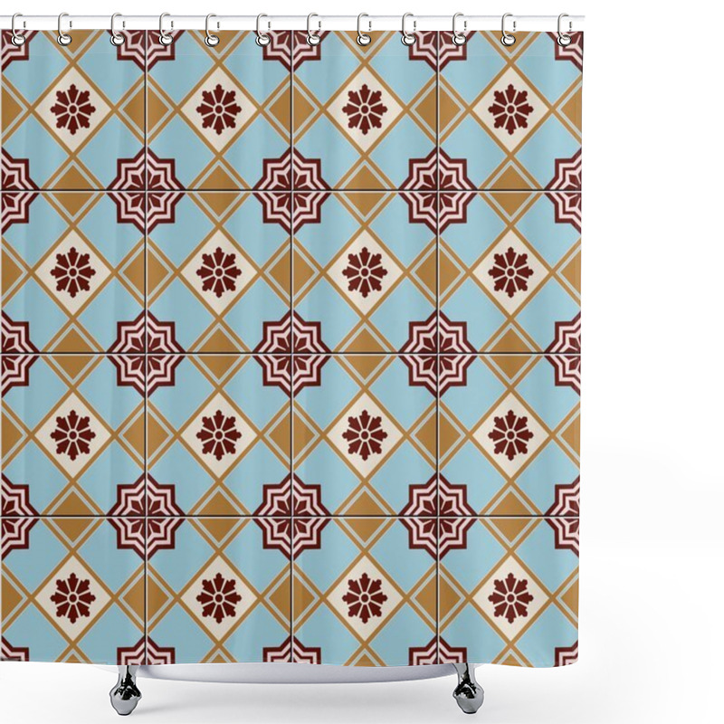 Personality  Gorgeous Seamless Pattern  Shower Curtains