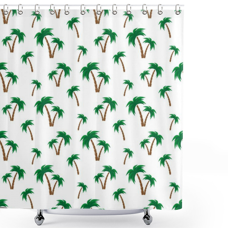 Personality  Palm Trees Pattern. Shower Curtains