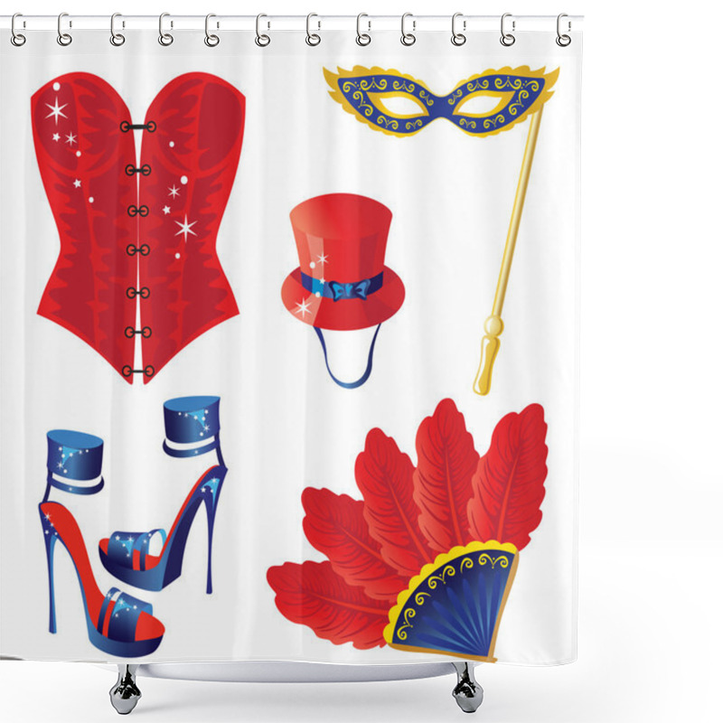 Personality  Accessories For Carnival  Icon Shower Curtains