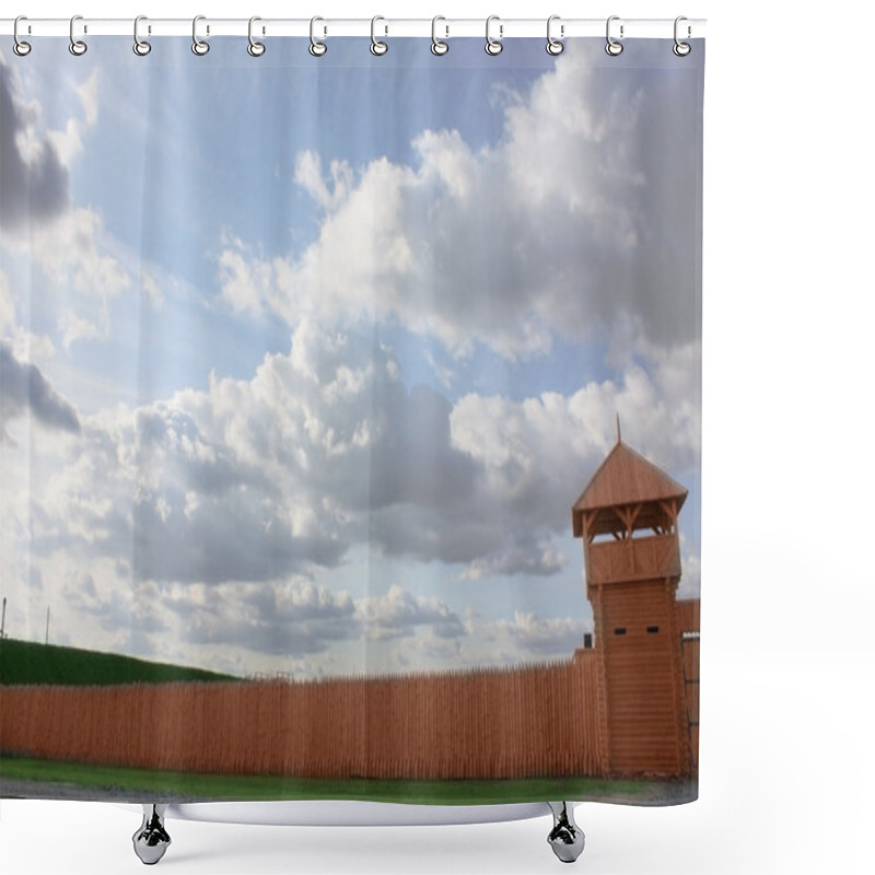 Personality  Fortifications Shower Curtains