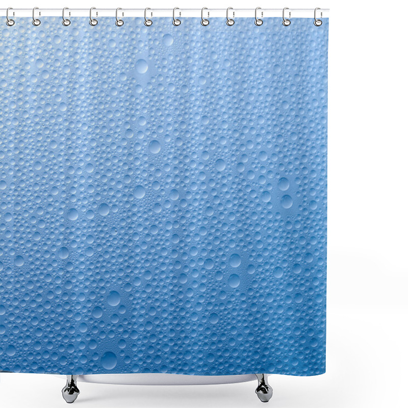 Personality  Water Drop Dew Drop Effect Nano Effect Lotuseffekt Blue Impregnation Repels Rain DeflectorÄnderungen Shower Curtains